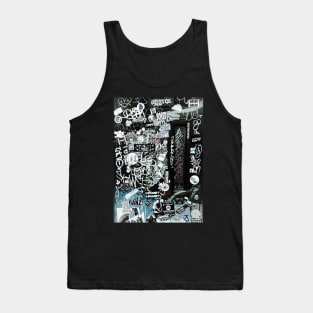 Urban Art Street Graffiti Pop Design Tank Top